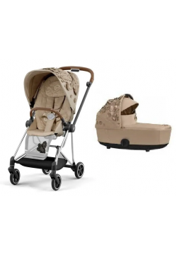 Коляска універсальна 2в1 Cybex Mios 4.0 Simply Flowers Beige/Chrome Brown 521001383/3