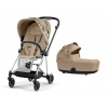 Коляска універсальна 2в1 Cybex Mios 4.0 Simply Flowers Beige/Chrome Black 521001383/2