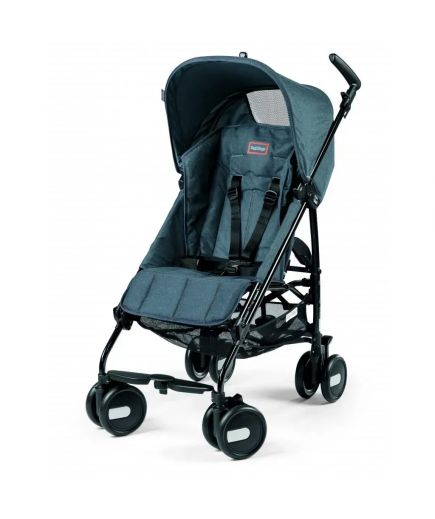 Коляска прогулочная Peg-Perego Pliko Mini Classico Blue Denim IPKR280035DF51 Коляска прогулочная Peg-Perego Pliko Mini Classico Blue Denim IPKR280035DF51