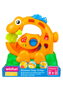 Іграшка інтерактивна WinFun Динозавр з кульками 0629-NL