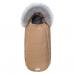 Конверт Dorechi Baby XS Флiс 1882 FО Beige з опушкою