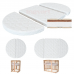 Матрац-трансформер IngVart Smart Bed Oval кокос+поролон 60х72/120 см 601525
