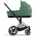 Коляска універсальна (люлька) Cybex Priam 4.0 Leaf Green/Chrome Brown 523000839/3-1