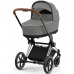 Коляска універсальна (люлька) Cybex Priam 4.0 Mirage Grey/Chrome Brown 523000809/3-1