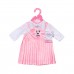 Одяг для ляльки Baby Born Сукня з зайкою 832868