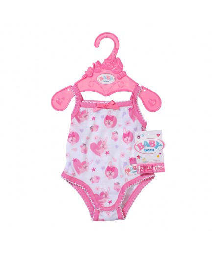 Одяг для ляльки Baby Born Боді з зайкой 834237 Одяг для ляльки Baby Born Боді з зайкой 834237