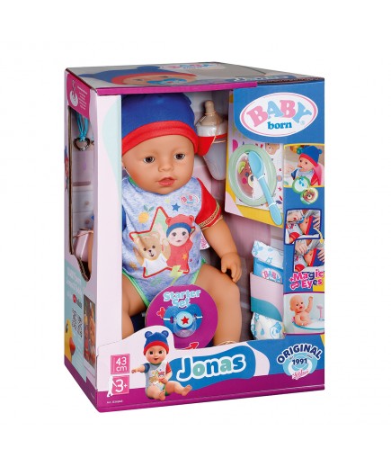 Лялька ZAPF Baby Born Джонас 43см 834848 Лялька ZAPF Baby Born Джонас 43см 834848