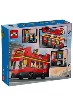 Конструктор Lego City Червоний двоповерховий автобус 384дет 60407