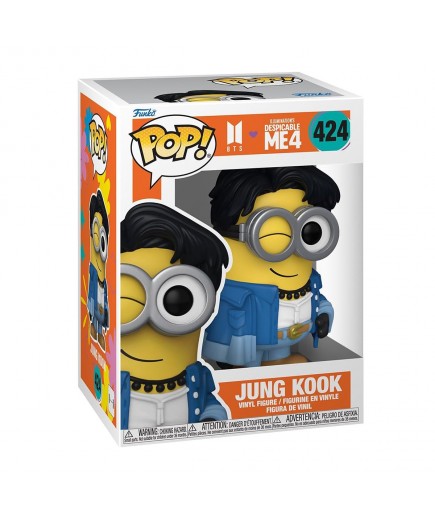 Ігрова фігурка FUNKO POP! cерії Minions x BTS - Чонгук 85966 Ігрова фігурка FUNKO POP! cерії Minions x BTS - Чонгук 85966