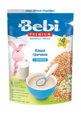 Каша Bebi Преміум молочна гречана 200г  1104800