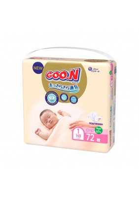 Підгузники Goo.N newborn Premium Soft (0-5кг) 72шт 863222 - 