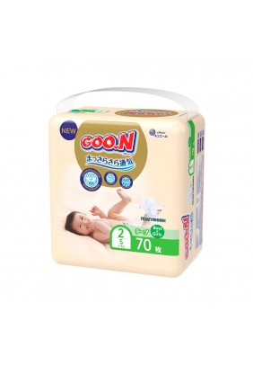 Подгузники Goo.N newborn Premium Soft (4-8кг) 70шт 863223