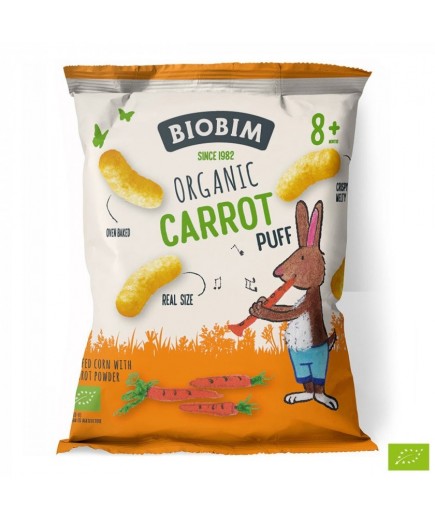 Снеки морквяні 20г Biobim 1187122