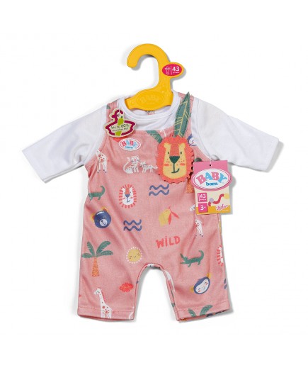 Одяг для ляльки Baby Born Комбінезон Джунглі 871669 Одяг для ляльки Baby Born Комбінезон Джунглі 871669