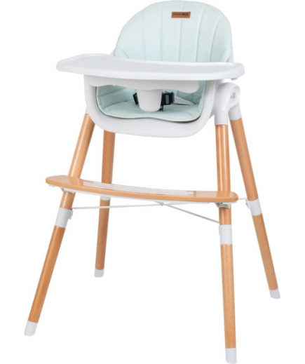 Стільчик для годування FreeON TIN 38237 White-Mint Стільчик для годування FreeON TIN 38237 White-Mint