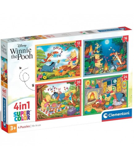 Пазл 4в1 Clementoni Winnie the Pooh 21514