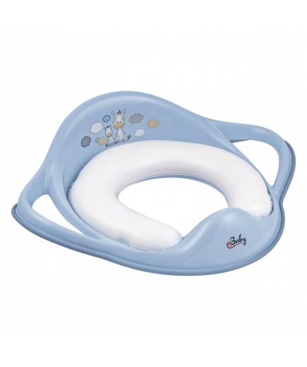 Сидіння на унітаз Maltex Zebra Padded toilet trainer seat 6181_35 blue 681207