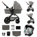 Коляска універсальна 3в1 Kinderkraft Moov 2 Air KSMOOV02LGR3000 Light Gray фото 3