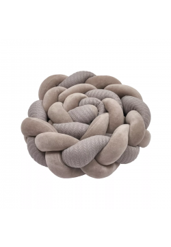 Бампер-коса Twins Pastel 220 см 2020-K3-220P-10 grey