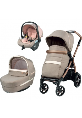 Коляска универсальная 3в1 Peg-Perego Book PACK-BOOK31LG00011 Mon Amour Lounge - 