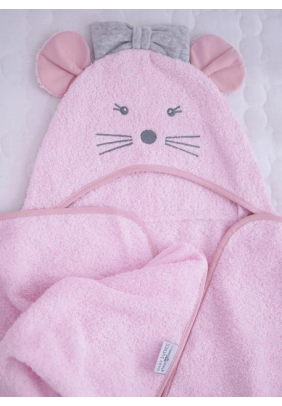 Рушник для купання Верес Mouse pink 190.50 - 