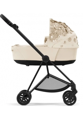 Коляска універсальна (колиска) Cybex Mios 4.0 Simply Flowers Beige/Matt Black 521001383/1-1