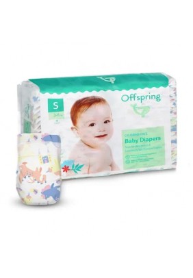 Підгузники Offspring S 48шт DP-OI-FAT-S48P-FRT - 