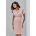 Нiчна сорочка для вагітних та годування S-XL Юла мама ALISA LIGHT NW-1.4.14 -рожевий