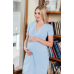 Нiчна сорочка для вагітних та годування S-XL Юла мама ALISA LIGHT NW-1.4.5