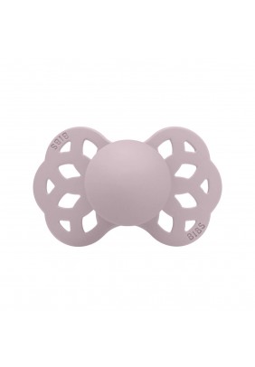 Пустушка силіконова BIBS Infinity Symmetrical Dusky Lilac 0-6м 441267С