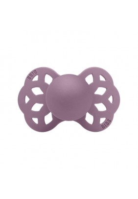 Пустушка силіконова BIBS Infinity Symmetrical Mauve 0-6м 441300С