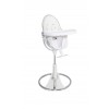 Стільчик для годування Bloom Fresco Silver+coconut white E10535-S\\E10516-CWL