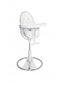 Стільчик для годування Bloom Fresco Silver+coconut white E10535-S\\E10516-CWL