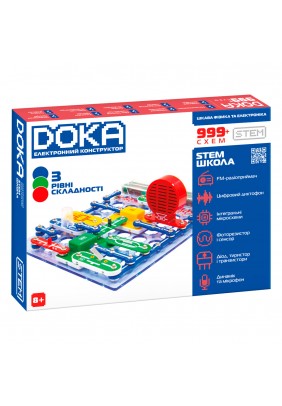 Конструктор електронний DOKA 999 схем D70708