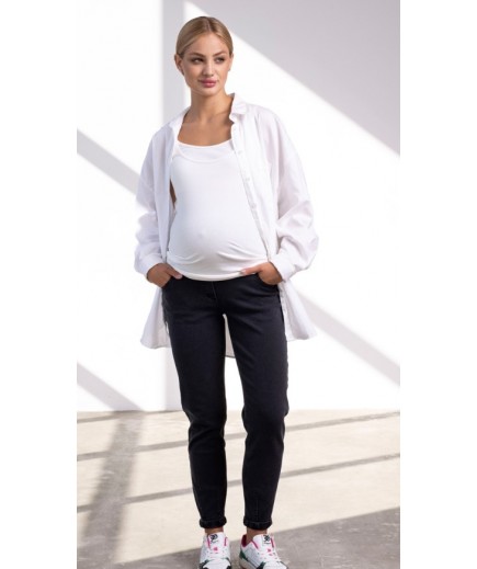 Джинси для вагітних S-XL Юла мама FLORENCE DM-32.031 -чорний Джинси для вагітних S-XL Юла мама FLORENCE DM-32.031 -чорний