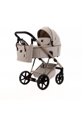 Коляска универсальная 2в1 Adamex Delta DN-3 vanilla DN31103