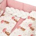 Постільний комплект Twins Fluffy Puffy 7од 4076-TFP-24U Umbrella pink фото 3