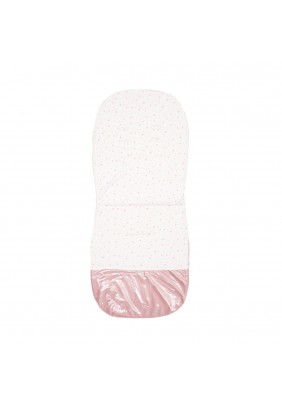 Вкладиш до коляски Twins Velvet 8910-BTVel-24 powder pink - 