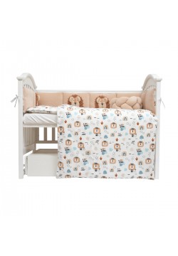 Постільний комплект Twins Leo 7од 4079-TL-02