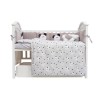 Постільний комплект Twins Panda grey new 7од 4075-TP-10N