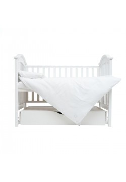 Змінний комплект Twins Muslin 3од 3031-TM-01 white