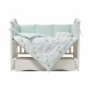 Постільний комплект Twins Fluffy Puffy mint 7од 4076-TFP-14