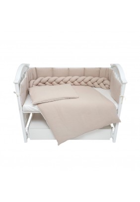 Постельный комплект Twins Cotton 7ел 4077-TC-02 beige
