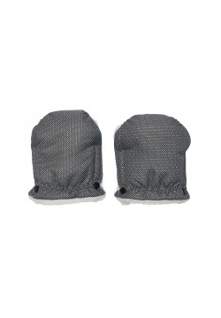 Рукавички Twins Snow хутряні 80-192-101 light grey