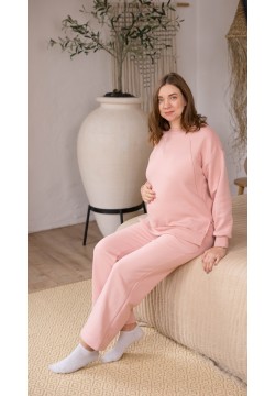 Костюм спортивный утепленный для беременных и кормления (толстовка+штаны) 44-48 Мамин Дом OW-092022