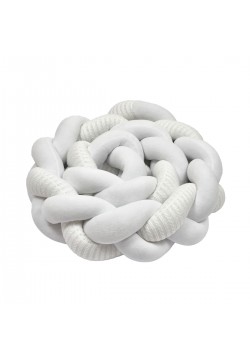 Бампер-коса Twins Pastel 220 см 2020-K3-220P-01 white