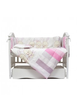 Постільний комплект Twins Dolce 7од 4060-D7-002 pink