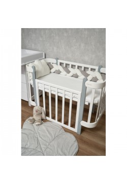 Бампер-коса Twins Pastel 120 см 2020-K3-120P-10 grey