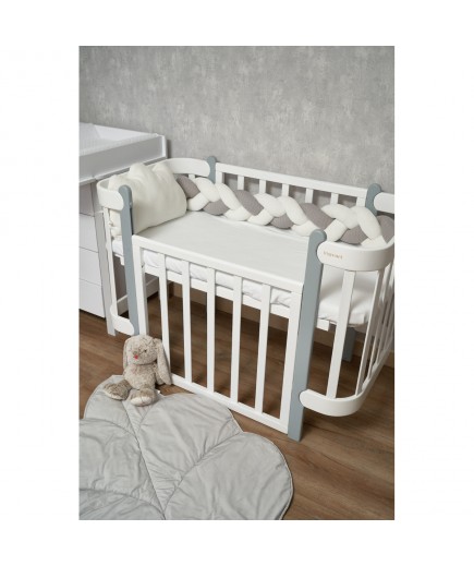 Бампер-коса Twins Pastel 120 см 2020-K3-120P-10 grey