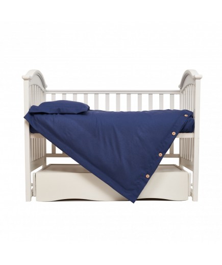 Змінний комплект Twins Linen dark blue 3од 3030-TL-09